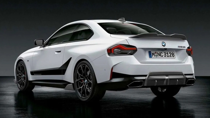 BMW 2-Series Coupe 2022 получил пакет M Performance Parts