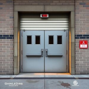 Металлические противопожарные двери: надежность и безопасность